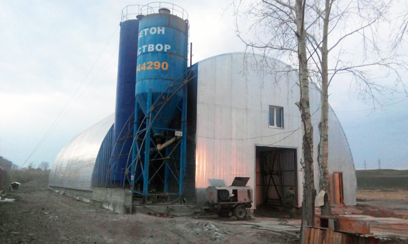 Бетонный завод в Красноярске