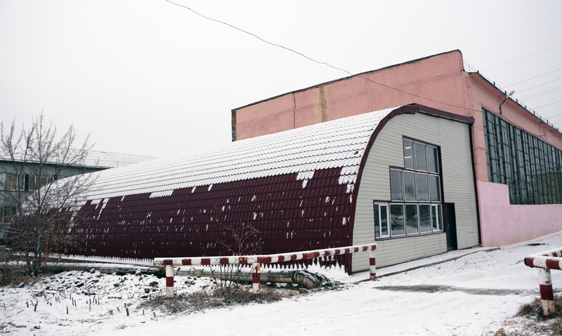 Спортзал в городе Ужур
